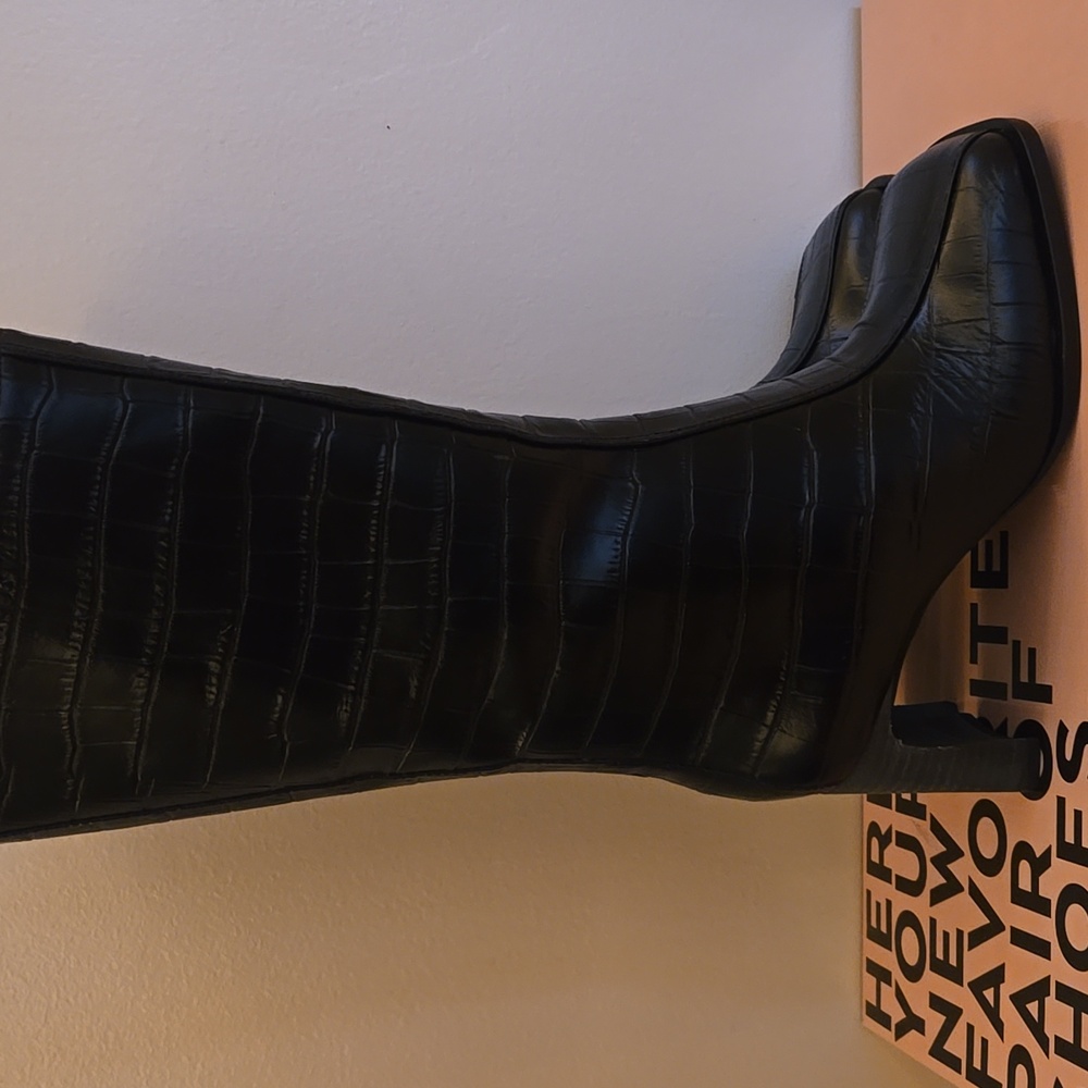 Free People Vicenza Midi Square-Toe Boot - Picture 9 of 15